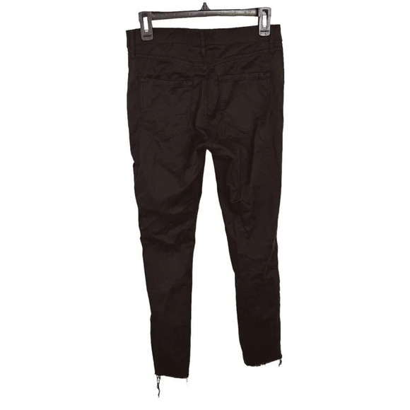 Fashion Nova Black Distressed Skinny Pant 7‎ - Picture 2 of 3